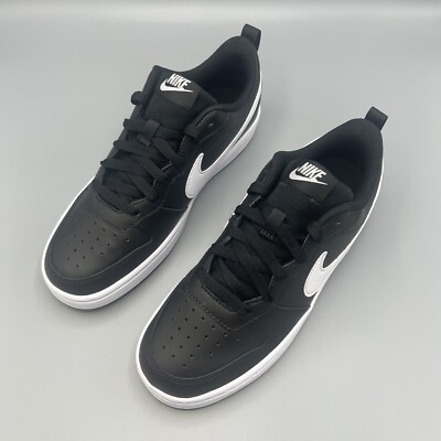 Nike Court Borough Low Sneakers Black/White Size Women’s 7/ Men 
