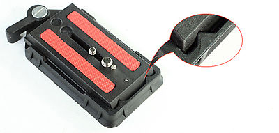 Unico Kamera-Schnellverschluss + Wechselplatte, Quick Release System + plate