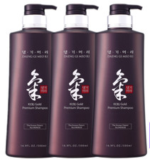 Daeng Gi Meo Ri - Ki Gold Premium Shampoo 3 Set (500ml) - K-Beauty Nourishment