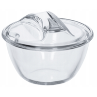 Zuckerdose Glas Mit Deckel Dose Zucker Geschenk Glasdose 300 Ml 11,9 Cm
