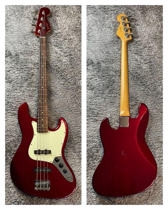 Rare] GrassRoots G-JB-55R CAR Electric Bass Guitar Used From Japan 