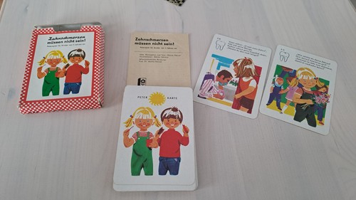 DDR Quartettspiel, Zahnschmerzen müssen nicht sein!