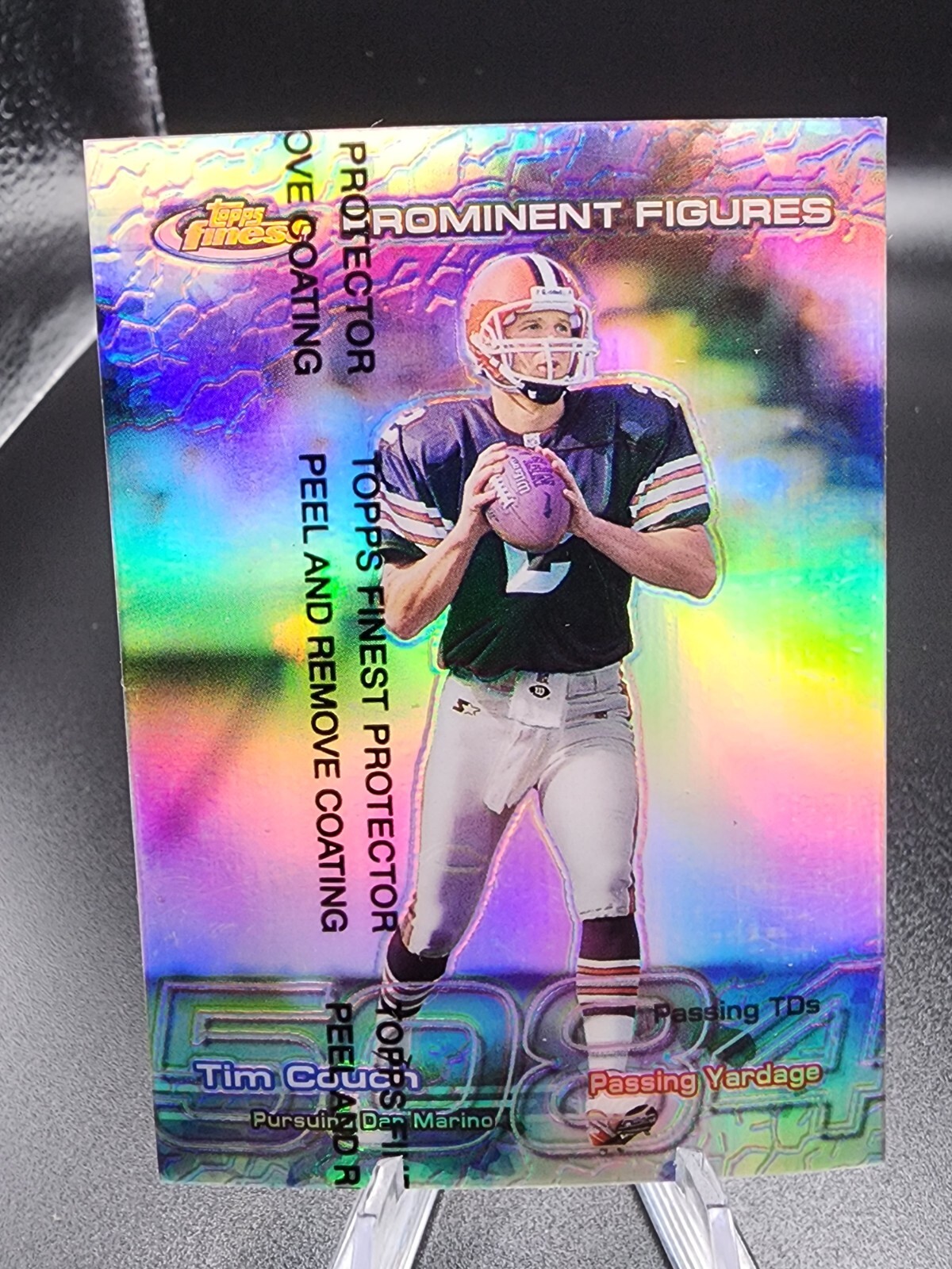 Tim Couch Finest Prominent Figures #PF9 Base