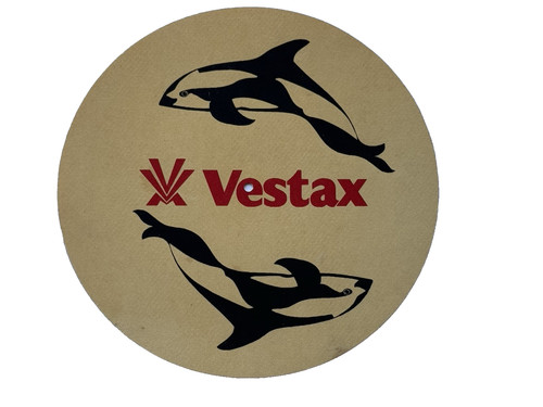 Vestax Technics Pioneer Pro DJ Record Slipmat Slip Sheet Mat RARE Whale