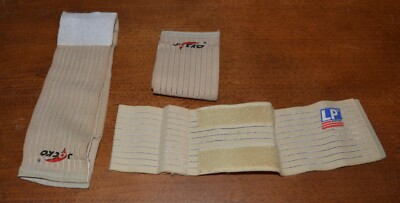 VTG JOCKO Straps (3) Jocko LP Nylon Neoprene Ankle Wrist Supporter