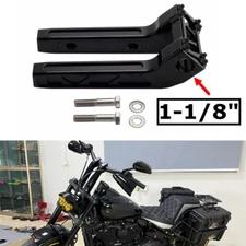 Pullback Style 1-1/8" Handlebar Riser Kit for Harley Dyna Softail Street Bob