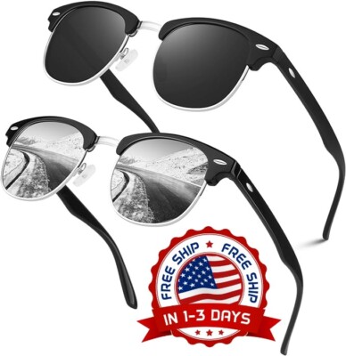 Gafas De Sol Lentes De Moda Polarizado Para Hombres Mujeres Men Women Sunglasses