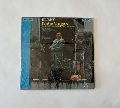 Vintage Pedro Vargas El Rey Vinyl Record LP33 Latin Spanish Romantic Music