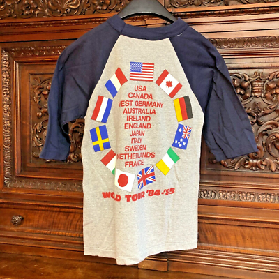 Vintage BRUCE SPRINGSTEEN 1984 1985 ~SMALL~ CONCERT WORLD TOUR T