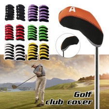 11PCS Interchangeable Iron Head Covers Protector Club Golf Iron Headcovers Set
