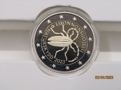 2 euros Finland 2023: nature conservation in PP polished plate - Picture 1 of 4