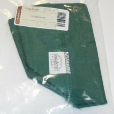 Longaberger Liner Only For Teaspoon Basket Ivy Green New 2149186