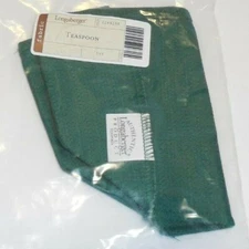 Longaberger Liner Only For Teaspoon Basket Ivy Green New 2149186