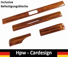 Wood set dashboard Mercedes W123 S123 Zebrano wood wood with mounting plates New