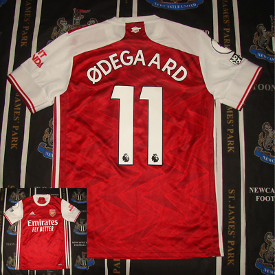 Arsenal Home 2020 2021 Football Shirt Jersey Martin Odegaard