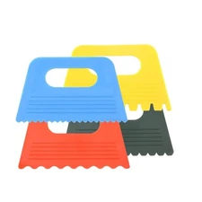 4Pcs Texture Tools for Plaster Art Paint Scrapers Kit for Arts and Crafts DIY...
