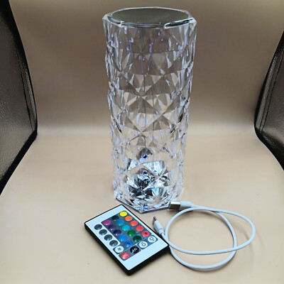 Rose Diamond Tisch Lampe USB Charging Totch Lamp Atmosphere Making
