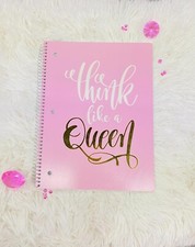 "Think Like a Queen" 1-Subject Notebook