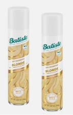 2 Pack Batiste Dry Shampoo Blonde, Waterless Shampoo 3.81oz SHIPS FREE