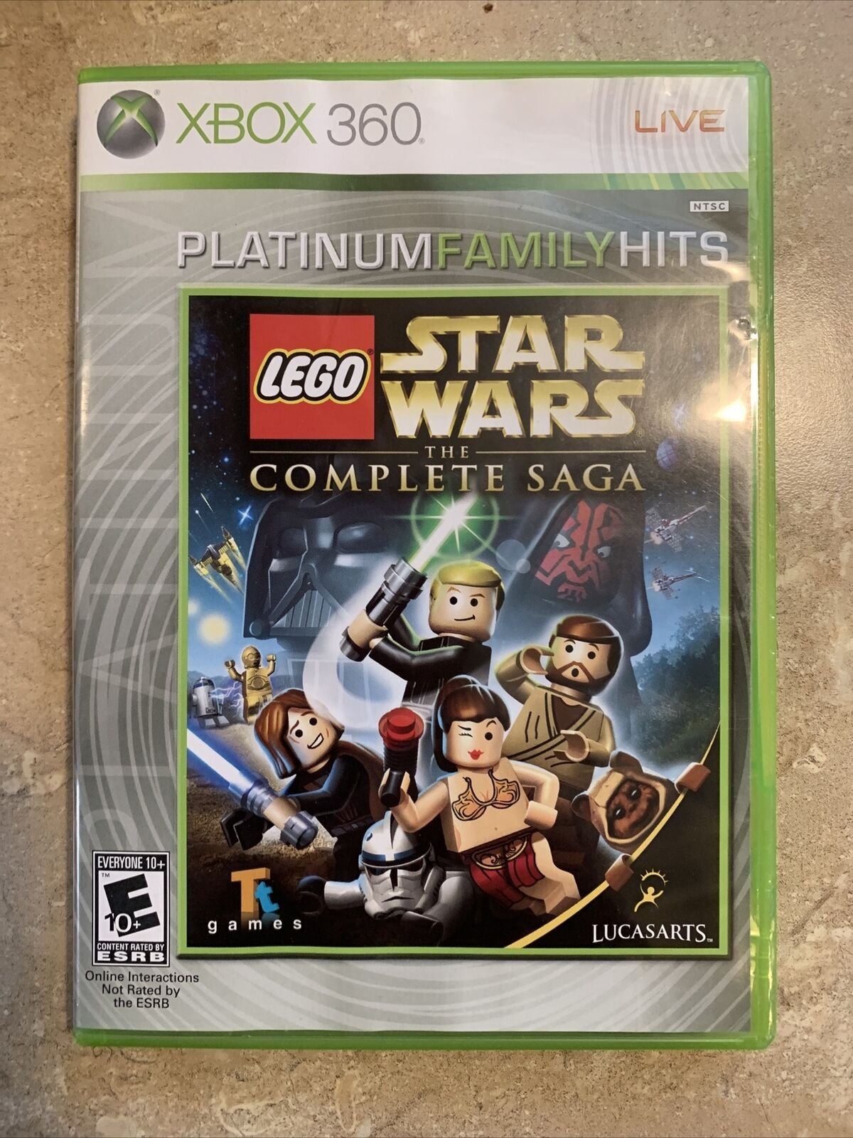 boog toxiciteit Italiaans LEGO Star Wars: The Complete Saga (Microsoft Xbox 360, 2007) for sale  online | eBay