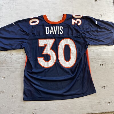 Vintage 90s NFL Nike Terrell Davis Denver Broncos Football Jersey