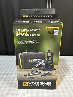 Work Sharp Precision Adjust Elite Knife Sharpener - Adjustable Knife Sharpening 