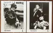 Tom Waits B&W Promo Photos Island Jeffery Newbury  8x10 Matte 1987