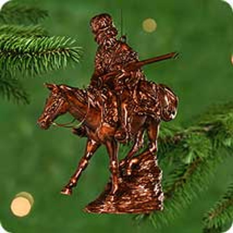 'Mountain Man' 'The Old West Series' NEW Hallmark 2000 Ornament