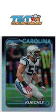 Luke Kuechly 2024 Topps Chrome Refractor #13 Carolina Panthers 32a