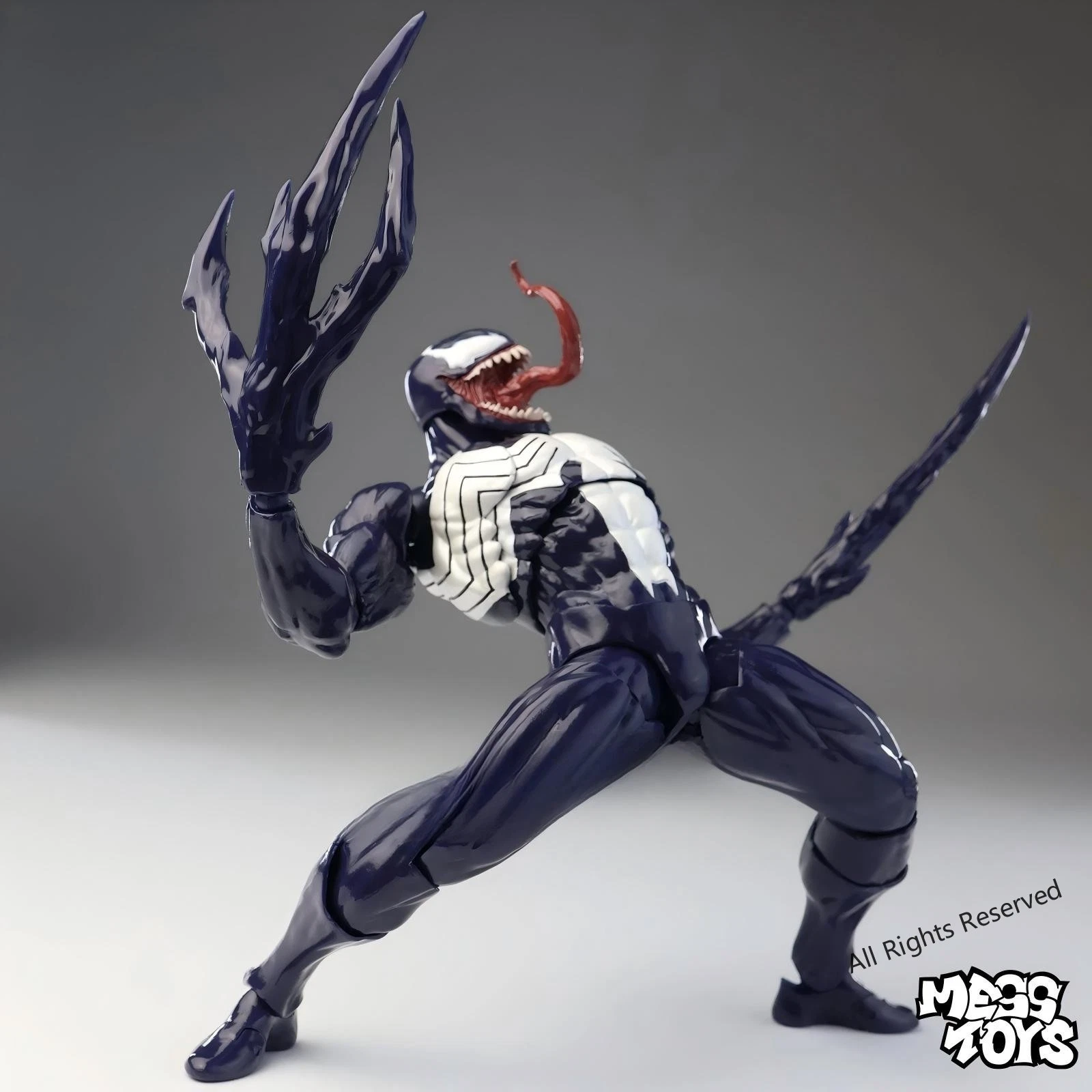 MESS TOYS Venom 1/12 Action Figure Lethal Neighbour Symbiote Collectible - product detail image 20