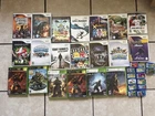 Huge 34 VideoGame Lot Nintendo Wii PS2 PS3 Xbox Microsoft Xbox 360 Leapster