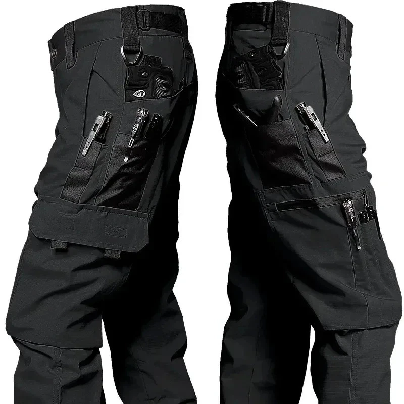 STONE  CARGO PANTS W36 ”BLACK” Las mejores ofertas en Pantalones Regular Negro Talla XL para
