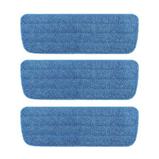 Mop Heads Replacement - Shininguu 3-Pack Blue Spray Mop Refills | Compatible wit