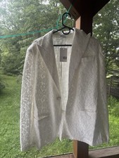 White Lace blazer