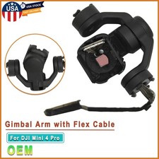 For DJI Mini 4 Pro Drone Gimbal Shaft Arm with Flex Cable Original Repair Parts