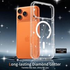 For iPhone 17 Pro Max 17e Air 16 Plus Case Mag Safe Phone Cover Tempered Glass