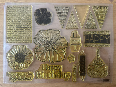 Hero Arts Happy Birthday Stempel Set