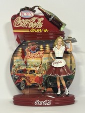 2001 COCA COLA "CRUIZIN' FOR A COKE" PLATE & Figurine 1st Issue #B6080