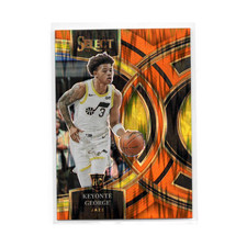 2023-24 Select Keyonte George #109 Premier Level Flash Orange Prizm