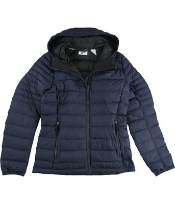 Reebok Womens Down Jacket, Blue, Small