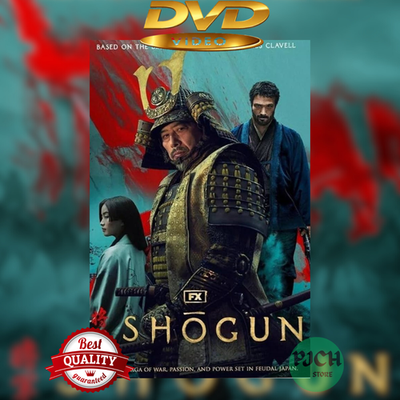 DVD Shogun (2024) Season 1 English Audio All Region FREE ( 3 Disc