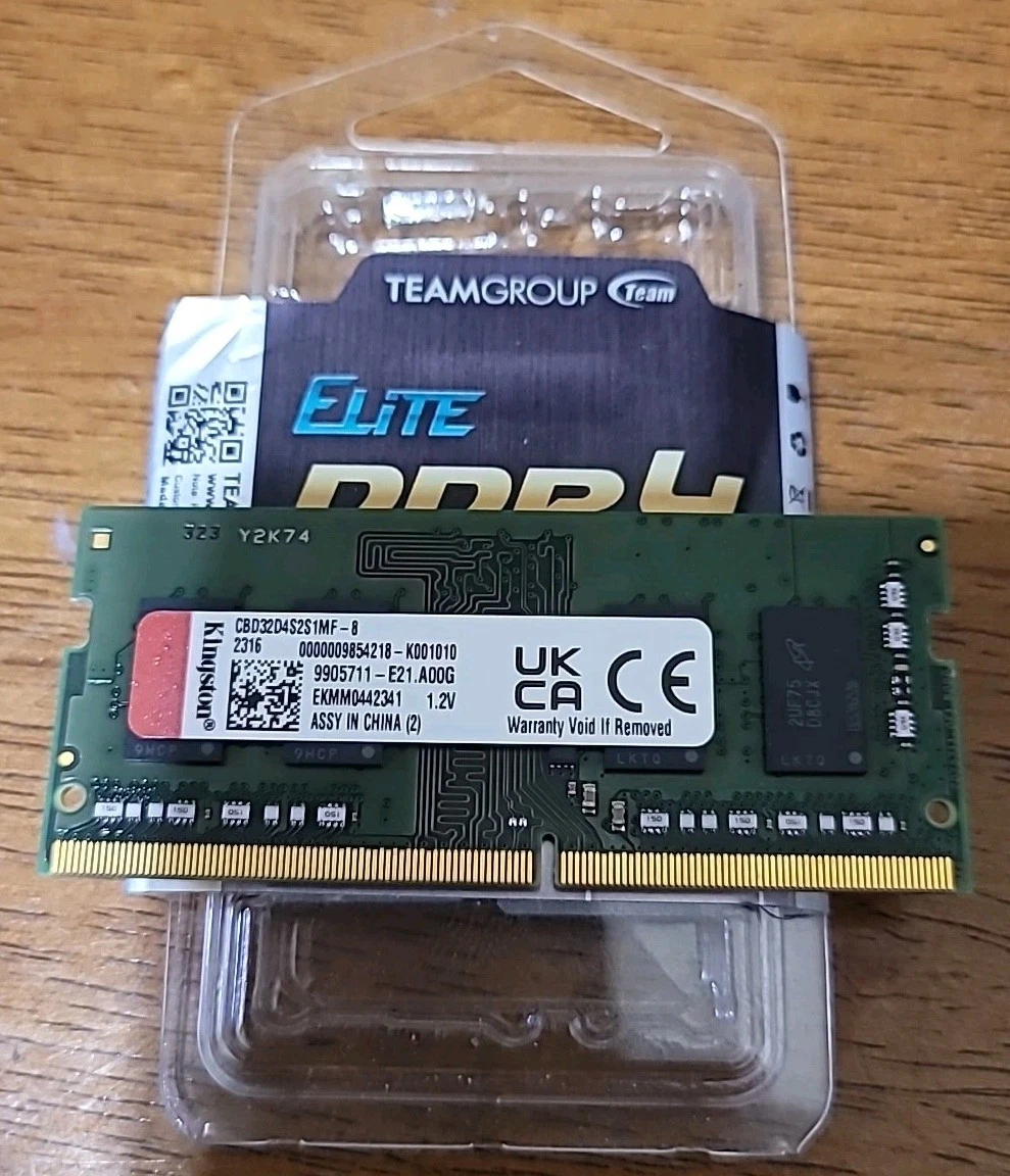 Kingston DDR4 SDRAM 4 GB Capacity per Module Memory (RAM) for sale