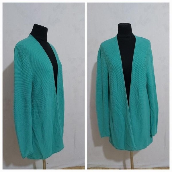 Women Peter Hahn Sweater Green Viscose 38 / M / 46