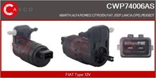 Casco Waschwasserpumpe, Scheibenreinigung CWP74006AS für ABARTH ALFA ROMEO