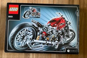 LEGO Technic Motorbike 8051 In 2010 New Retired Japan