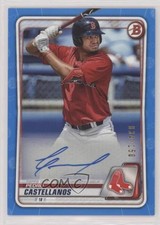 2020 Bowman Prospects Auto Blue 34/150 Pedro Castellanos #PA-PC Auto uu6