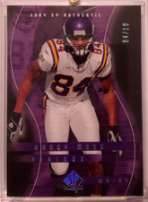 RANDY MOSS 2004 SP Authentic BLACK parallel serial #d 04 of only 10! Super Rare