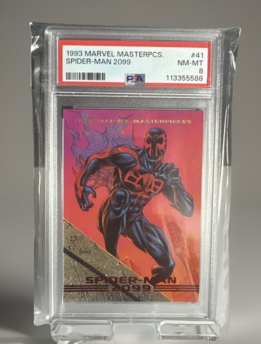 1993 SkyBox Marvel Masterpieces Spider-Man 2099 #41 PSA 8