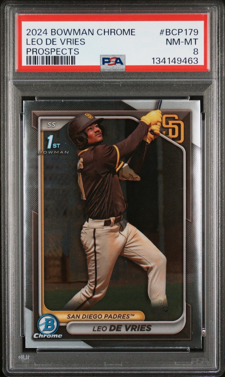2024 Bowman Chrome - Prospects Leo De Vries #BCP-179 (RC) for sale