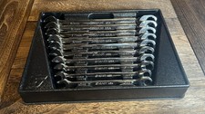 Snap-on Metric Combination Ratchet Wrench Set Pakld099 Snap-on Metric Combination Ratchet Wrench Set Pakld099